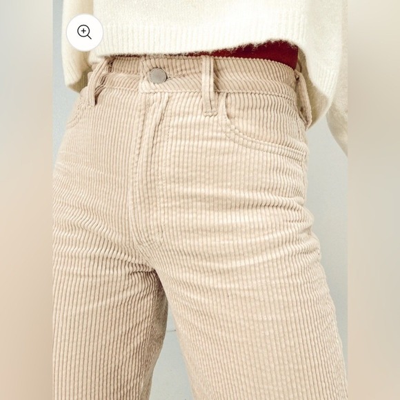 DEAR JOHN FIONA WIDE LEG PANT SZ 29 Cream - Picture 5 of 14